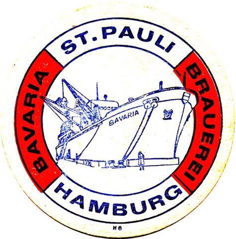 hamburg hh-hh bavaria astra rund 4b (215-bavaria schiff-blaurot)